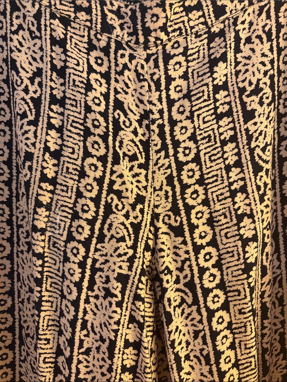 Solitaire Palazzo Pants Wide Leg Boho (L)